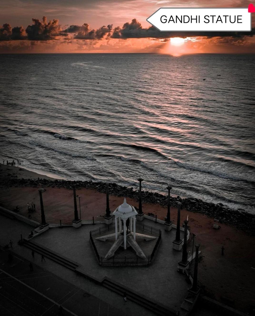 The Ocean Grand Hotell Pondicherry Exteriör bild